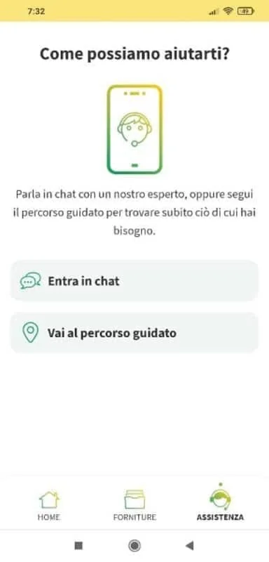 Come richiedere assistenza Eni Plenitude con l'app.