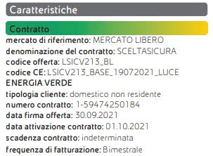 La scadenza delle condizioni economiche non è presente sulla bolletta Eni Plenitude.