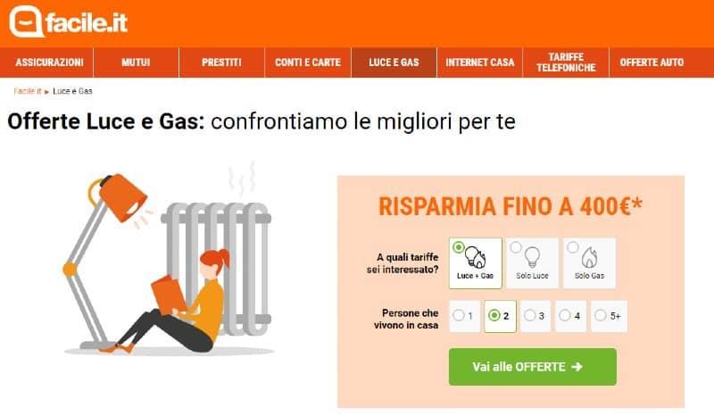comparatore di Facile.it