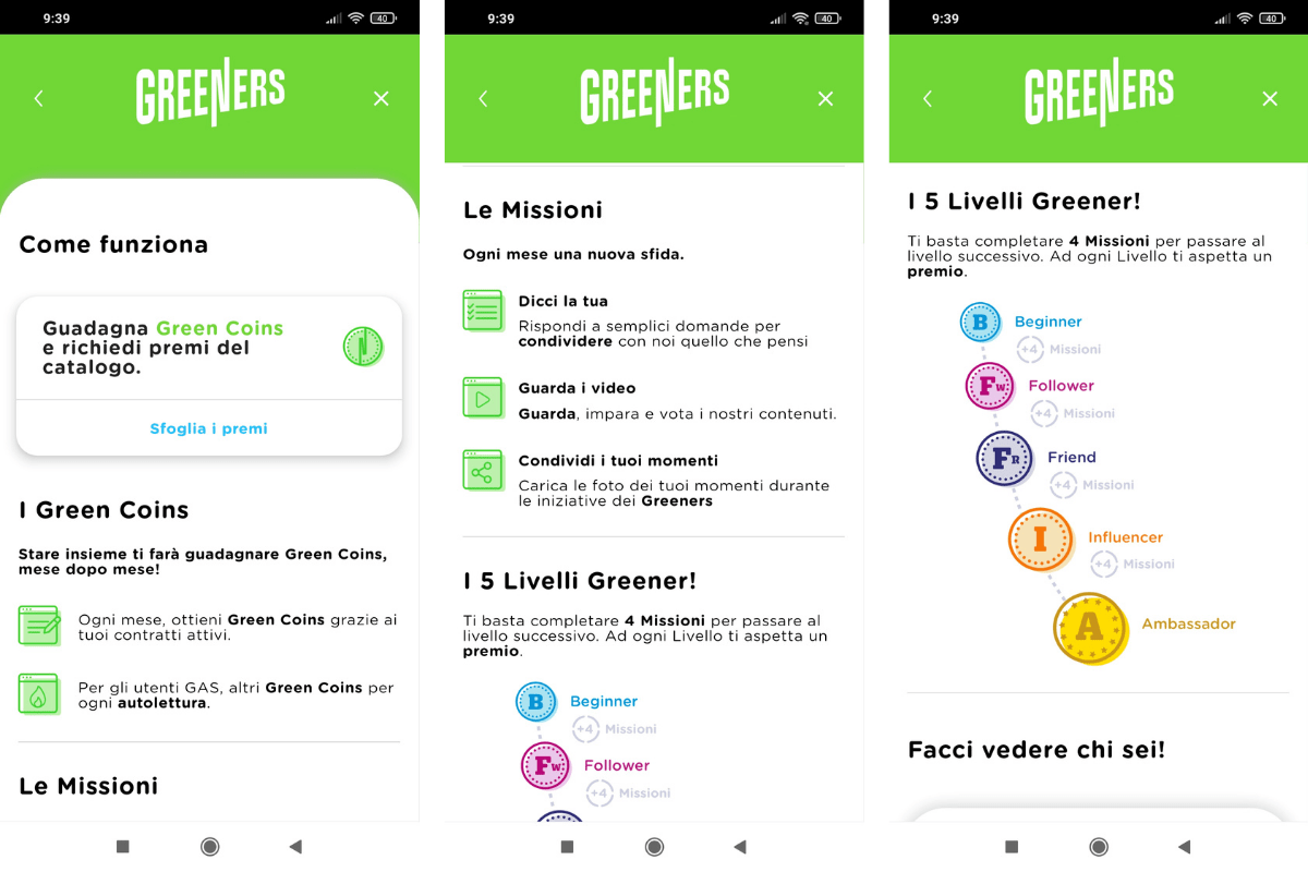 Greeners è verde, nel vero senso della parola!