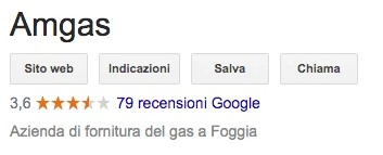 Schermata Amgas Blu Click per la gestione delle forniture