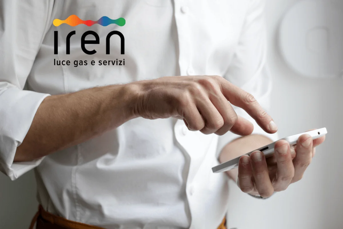 IrenYou App: schermata dell'area clienti