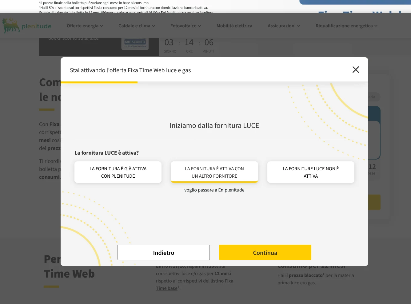 Come richiedere la voltura online dal sito Eni Plenitude